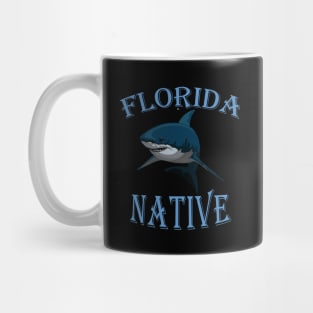 Florida Native, Great White Shark Mug